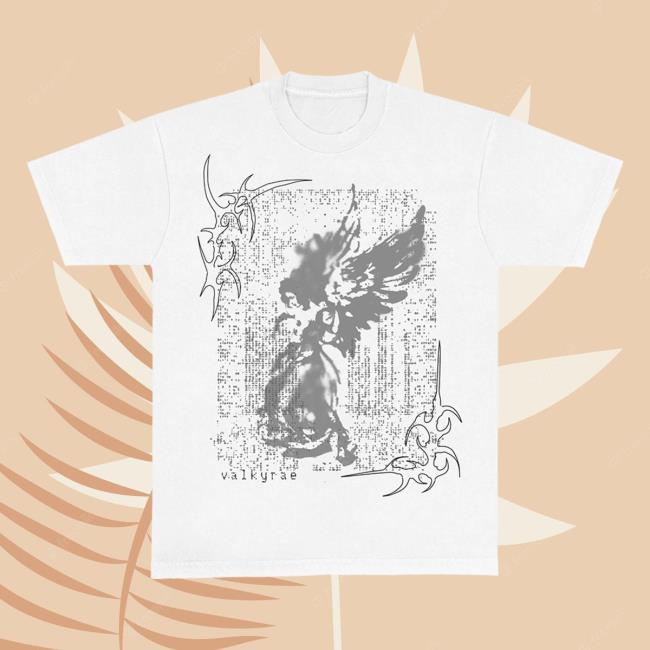 Valkyrae Merch Store Data Dreamscape T-Shirt White Valkyrae Merch Store Data Dreamscape T-Shirt White