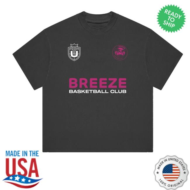 Unrivaled Shop Merch Breeze Basketball Club T-Shirt Unrivaled Shop Merch Breeze Basketball Club T-Shirt