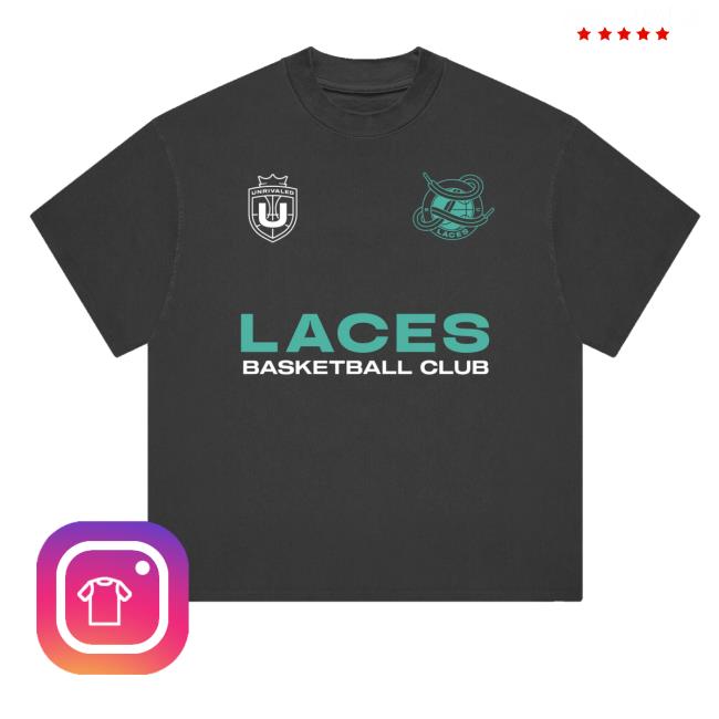 Unrivaled Shop Merch Laces Basketball Club T-Shirt Unrivaled Shop Merch Laces Basketball Club T-Shirt