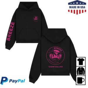 Unrivaled Shop Merch Breeze Basketball Club Logo Hoodie