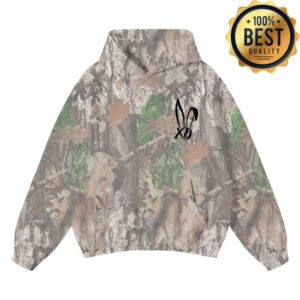 Bunnie Xo Merch Store Xo Logo Camo Hoodie