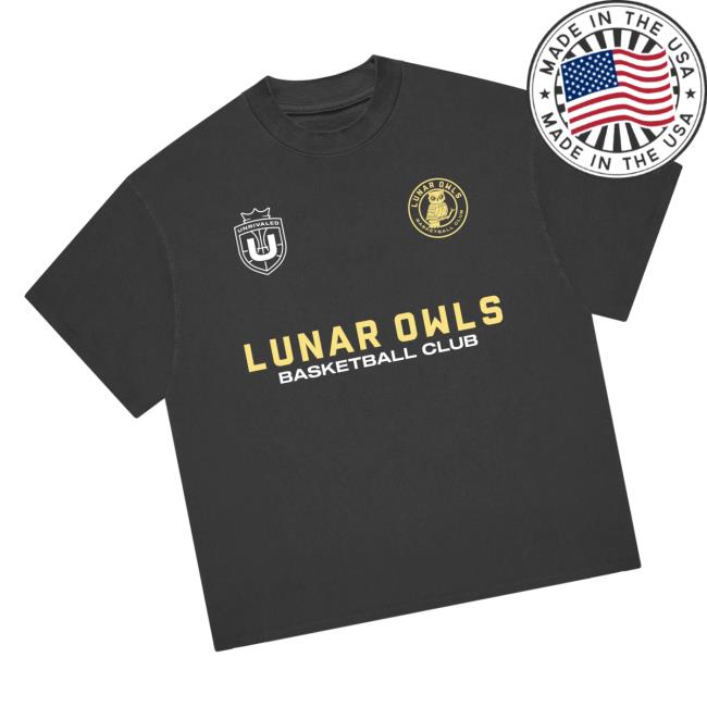 Unrivaled Merch Store Lunar Owls Basketball Club T-Shirt Vintage Black Unrivaled Merch Store Lunar Owls Basketball Club T-Shirt Vintage Black