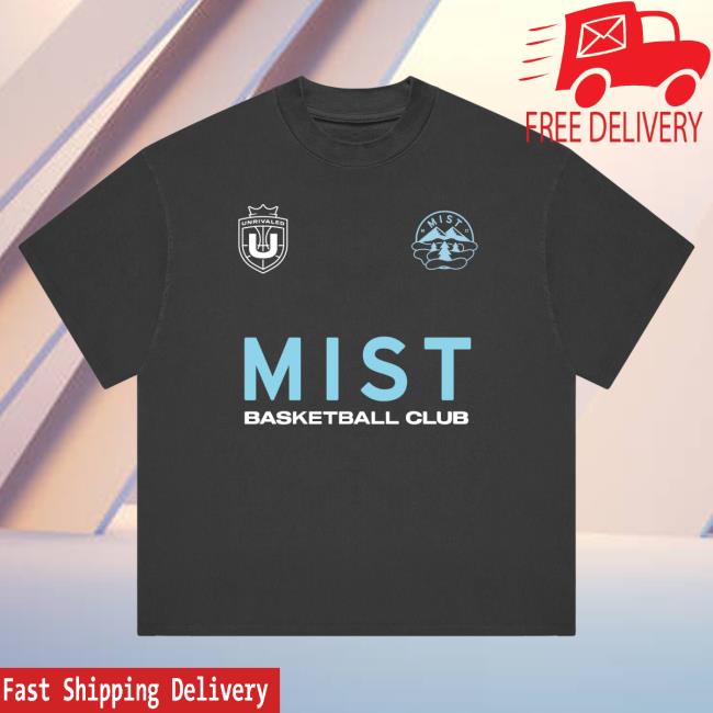 Unrivaled Merch Store Mist Basketball Club T-Shirt Vintage Black Unrivaled Merch Store Mist Basketball Club T-Shirt Vintage Black