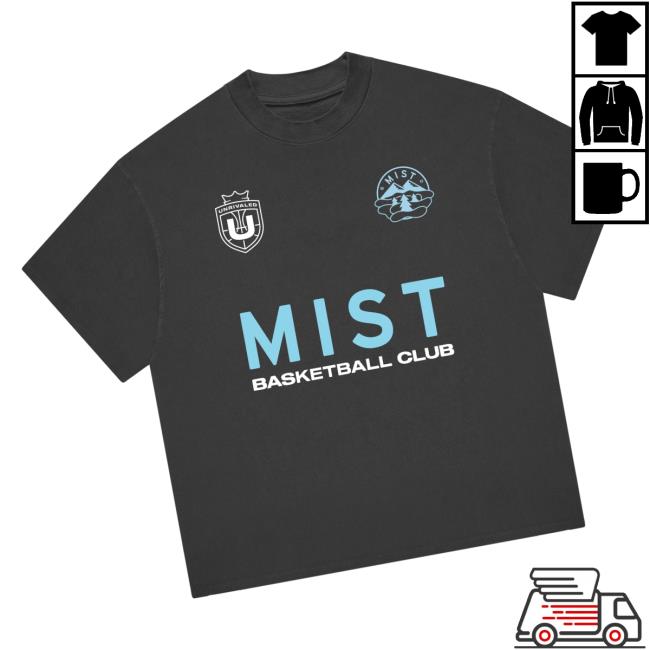 Unrivaled Merch Store Mist Basketball Club T-Shirt Vintage Black Unrivaled Merch Store Mist Basketball Club T-Shirt Vintage Black