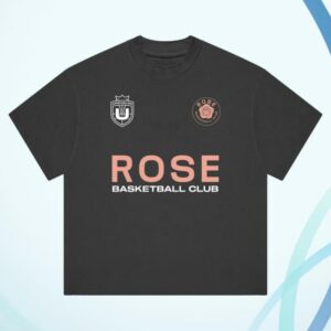 Unrivaled Merch Store Rose Basketball Club T-Shirt Vintage Black