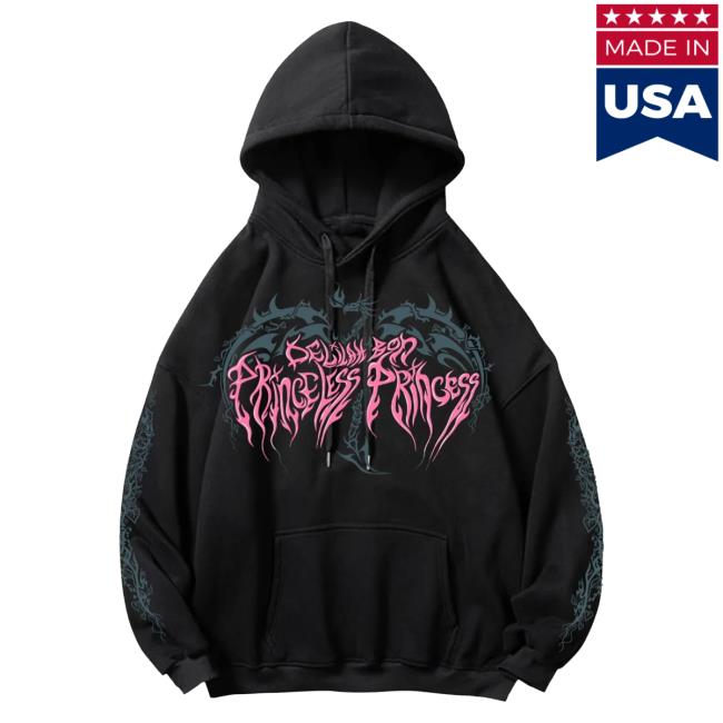 Delilah Bon Merch Store Princeless Princess Tour Hoodie Delilah Bon Merch Store Princeless Princess Tour Hoodie