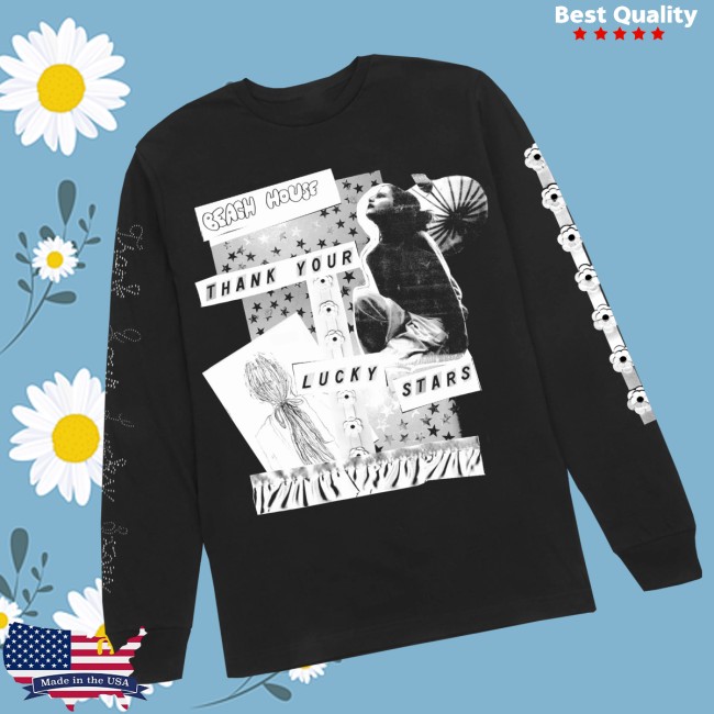 Beach House Baltimore Store Merch Skater Long Sleeve Black Tee Beach House Baltimore Store Merch Skater Long Sleeve Black Tee