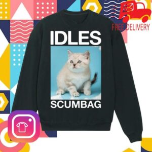 Idles Band Merch Store Scum Bag Crewneck