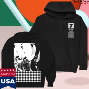 Beach House Baltimore Store Merch 7 Pullover Black Hoodie