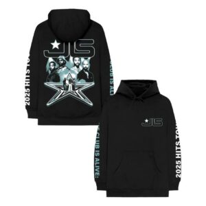 Jls Official Merch Store Jls Stage Photo Black Hoodie