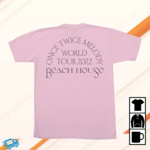 Beach House Baltimore Store Merch Stained Glass Tour Pink T-Shirt