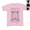 Beach House Baltimore Store Merch Stained Glass Tour Pink T-Shirt 2 kenny beach house baltimore store merch stained glass tour pink t shirt