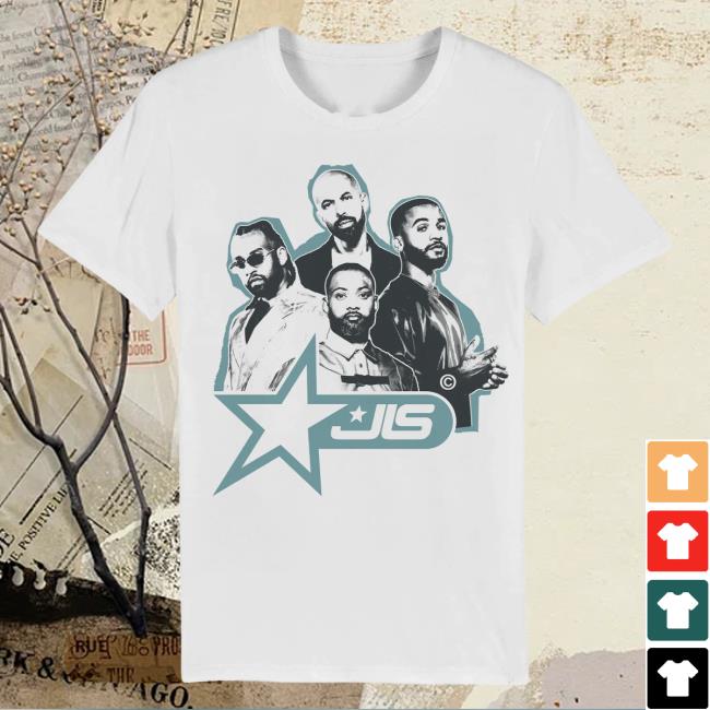 Jls Official Merch Store Jls Star Logo Dateback White Tee Jls Official Merch Store Jls Star Logo Dateback White Tee