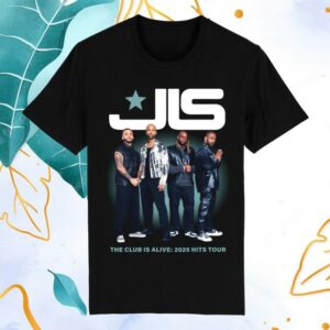 Jls Official Merch Store The Club Is Alive Dateback Black Tee