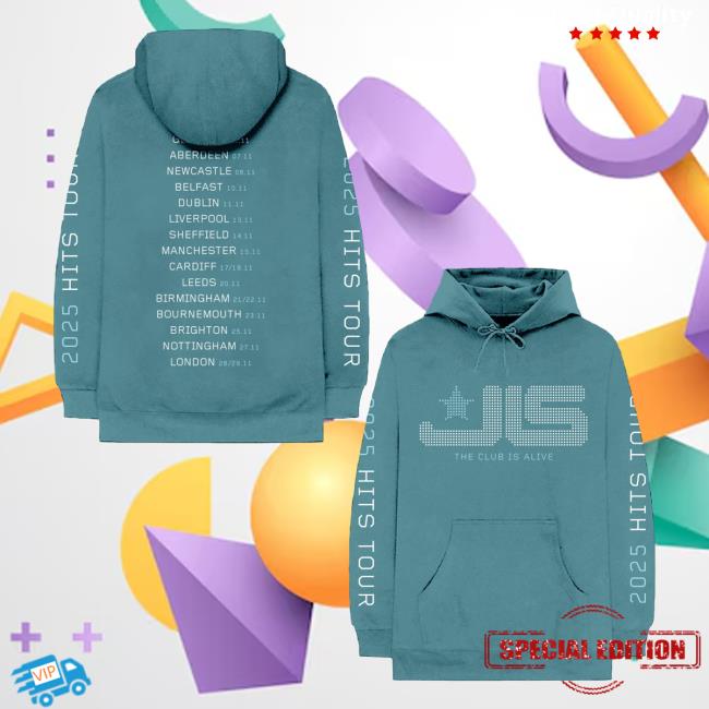 Jls Official Merch Store The Club Is Alive Dateback Seafoam Hoodie Jls Official Merch Store The Club Is Alive Dateback Seafoam Hoodie