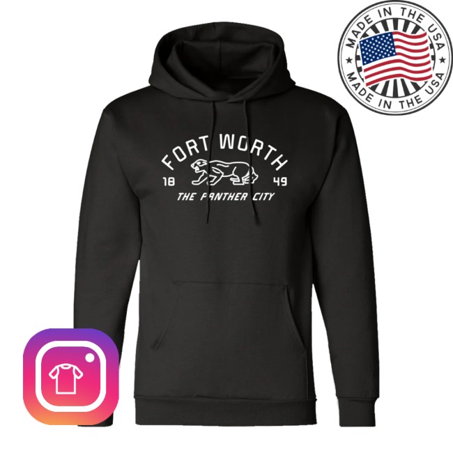 Shopfwlocals Store Merch The Panther City Fort Worth Black Hoodie Shopfwlocals Store Merch The Panther City Fort Worth Black Hoodie