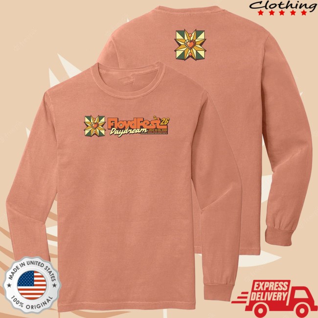 Press Press Merch Store Floydfest ’26 Daydream Long Sleeve Tee Press Press Merch Store Floydfest ’26 Daydream Long Sleeve Tee