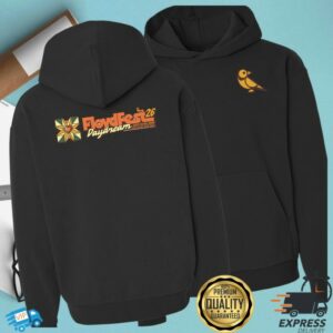 Press Press Merch Store Floydfest ’26 Daydream Pullover Black Hoodie