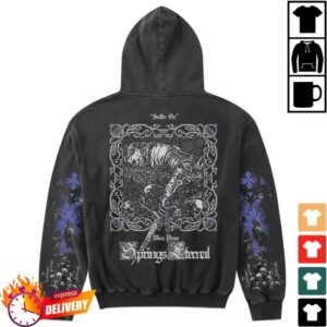 Copes Store Merch Wicca Phase ‘Midnight At The Castle Moorlands’ Heavyweight French Terry Stone Washed Hoodie