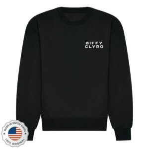 Biffy Clyro Merch Store Futique Circle Sweatshirt Black