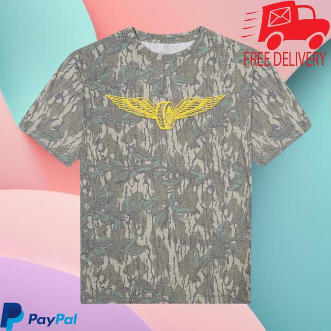 Midland Official Merch Store Burnout Wings Mossy Oak Tee Midland Official Merch Store Burnout Wings Mossy Oak Tee
