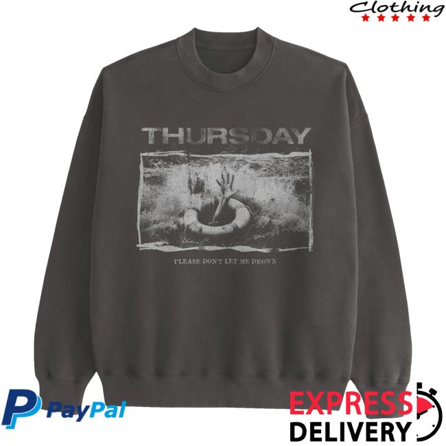 Thursday Store Merch Workforce Drowning Crewneck Thursday Store Merch Workforce Drowning Crewneck