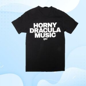 Creeper Cult Shop Merch Horny Dracula Music Tee