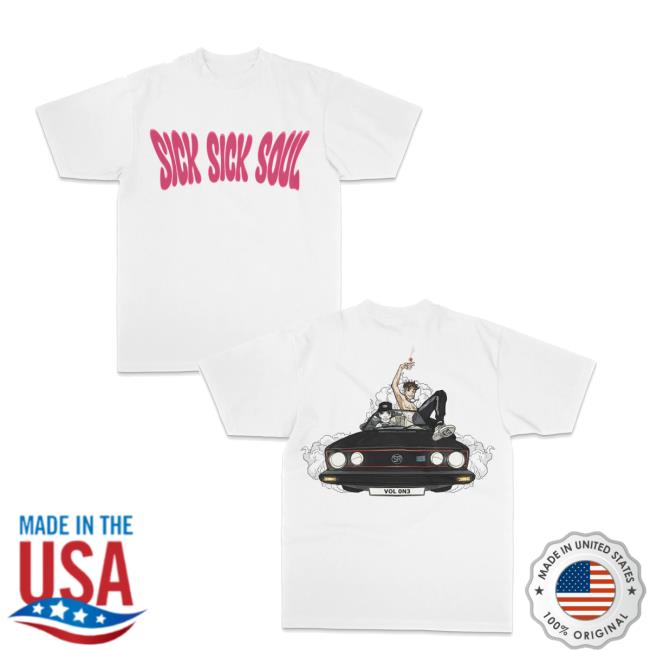 Renmakes Merch Store Ren Sick Sick Soul White Tee Renmakes Merch Store Ren Sick Sick Soul White Tee