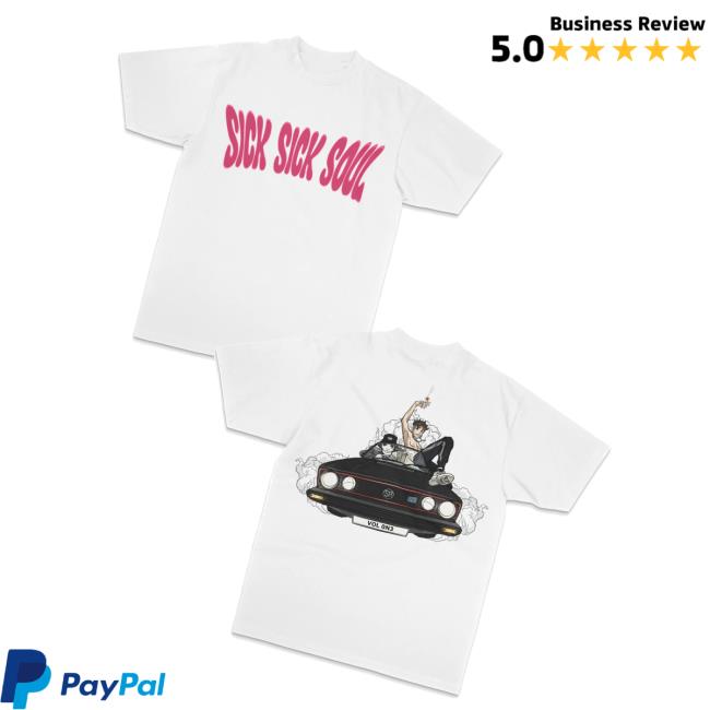 Renmakes Merch Store Ren Sick Sick Soul White Tee Renmakes Merch Store Ren Sick Sick Soul White Tee