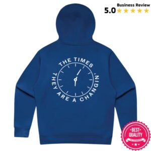 Bob Dylan Center Store Merch Times Are A-Changin Hoodie