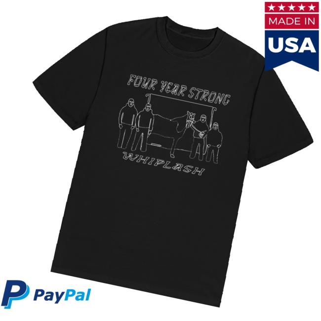 Four Year Strong Shop Merch Whiplash Tee Four Year Strong Shop Merch Whiplash Tee