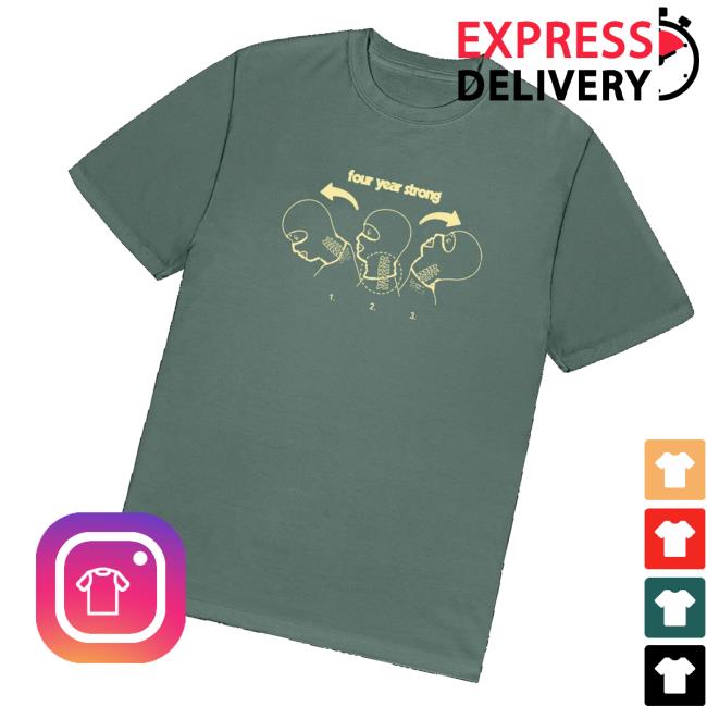 Four Year Strong Shop Merch 1 2 3 Tee Four Year Strong Shop Merch 1 2 3 Tee