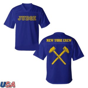 Merchnow Store Judge Hammers Blue Football Jersey