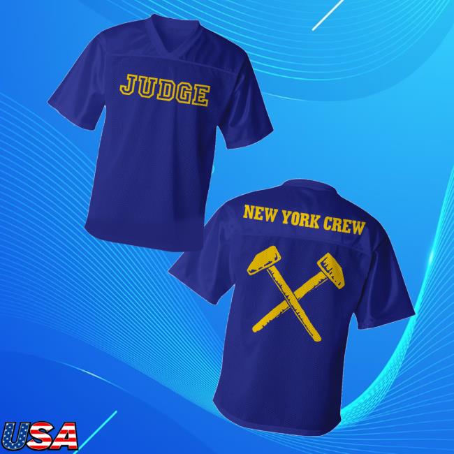 Merchnow Store Judge Hammers Blue Football Jersey Merchnow Store Judge Hammers Blue Football Jersey