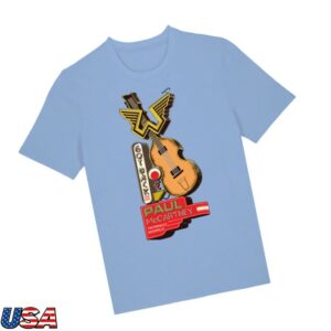 Paul Mccartney Store Merch Got Back 2025 Nashville Event T-Shirt