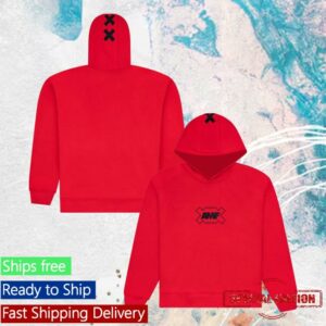 Amf Merch Store Amf Red Crosses Hoodie