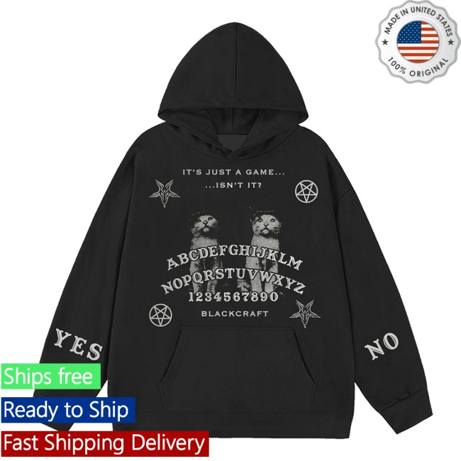 Blackcraftcult Store Merch Ouija Cats Pullover Hoodie Blackcraftcult Store Merch Ouija Cats Pullover Hoodie