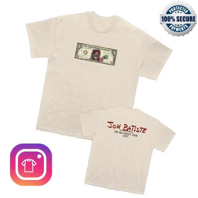 Jon Batiste Store Merch Dollar Jon Batiste Plays America The Big Money Tour 2025 Shirt Jon Batiste Store Merch Dollar Jon Batiste Plays America The Big Money Tour 2025 Shirt