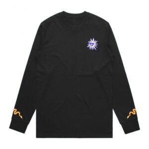Strawberry Store Merch Sf25 Black Long Sleeve