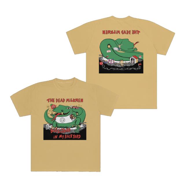 Some Merch Dead Milkmen Big Lizard 40Th Anniversary Tee Some Merch Dead Milkmen Big Lizard 40Th Anniversary Tee