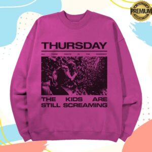Thursday Merch Store Still Screaming Pinko