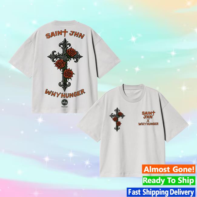 Complex Merch Store Saint Jhn X Whyhunger Oversized T-Shirt Complex Merch Store Saint Jhn X Whyhunger Oversized T-Shirt