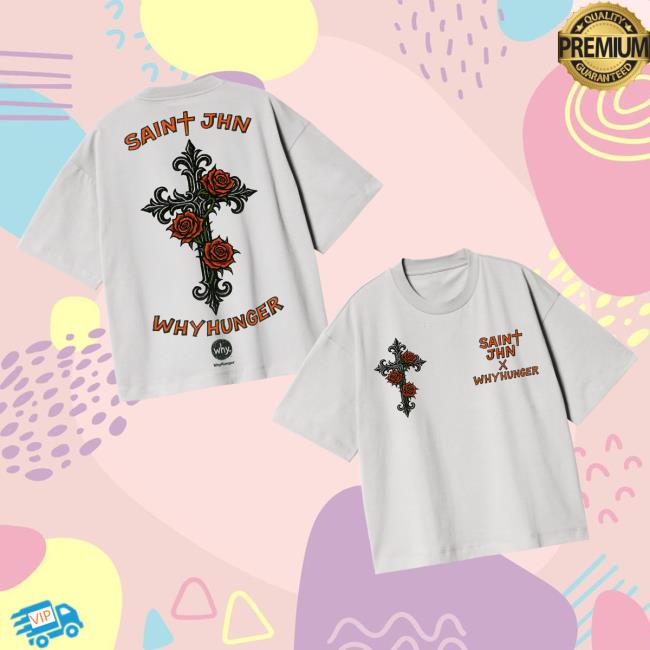 Complex Merch Store Saint Jhn X Whyhunger Oversized T-Shirt Complex Merch Store Saint Jhn X Whyhunger Oversized T-Shirt