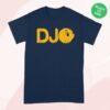 Djo Music Store Merch Smiley Face Logo T-Shirt 1 kenny djo music store merch smiley face logo t shirt