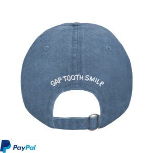 Djo Music Store Merch Gap Tooth Smile Denim Dad Hat