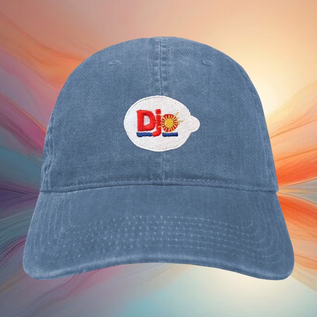 Djo Music Store Merch Gap Tooth Smile Denim Dad Hat Djo Music Store Merch Gap Tooth Smile Denim Dad Hat