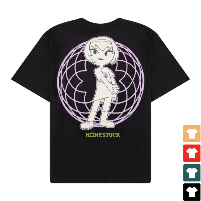 Homestuck Store Merch Rose Tee Homestuck Store Merch Rose Tee