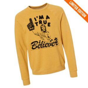 Hayley Williams Store Merch True Believer Mustard Crew Neck Fleece