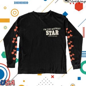 Hayley Williams Store Merch Biggest Star Black Long Sleeve