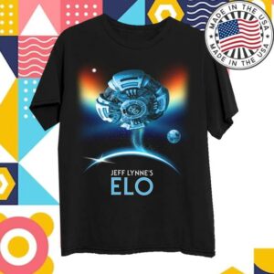 Jeff Lynne’s Elo Store Merch Flying Astral Spaceship T-Shirt